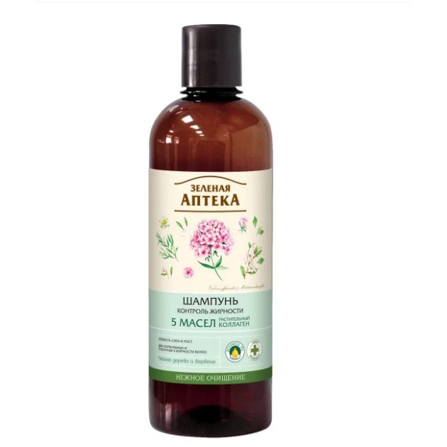 ΣΑΜΠΟΥΑΝ ZELENA PHARMACY OIL CONTROL ΓΙΑ ΕΛΕΓΧΟ ΤΗΣ ΛΙΠΑΡΟΤΗΤΑΣ ΓΙΑ ΚΑΝΟΝΙΚΑ ΚΑΙ ΛΙΠΑΡΑ ΜΑΛΛΙΑ 500 ML (2)